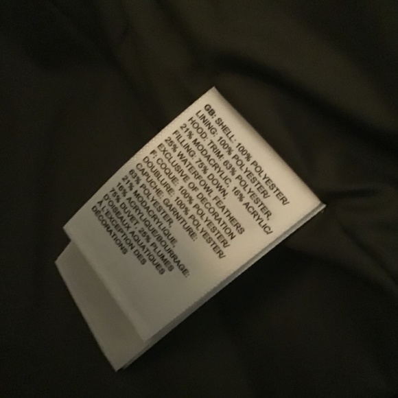 The North Face  Dealio women’s down crop jacket coat  medium new Taupe green - Picture 5 of 5